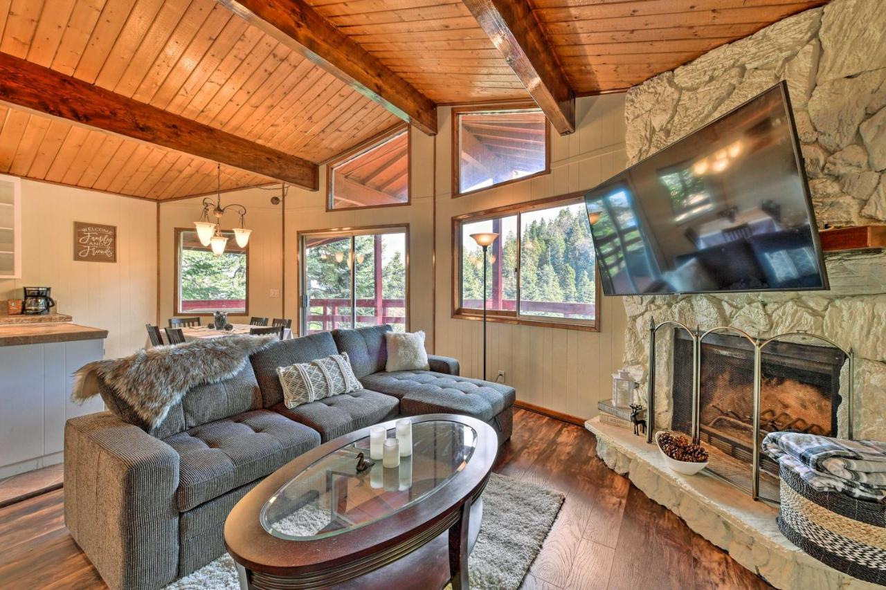 Lake Arrowhead Cabin With Deck And Stunning Mtn Views! 샌 베르나디노 외부 사진